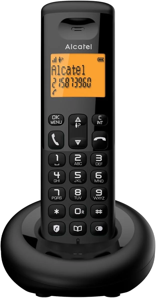 تلفن آلکاتل E160 EWE مشکی
