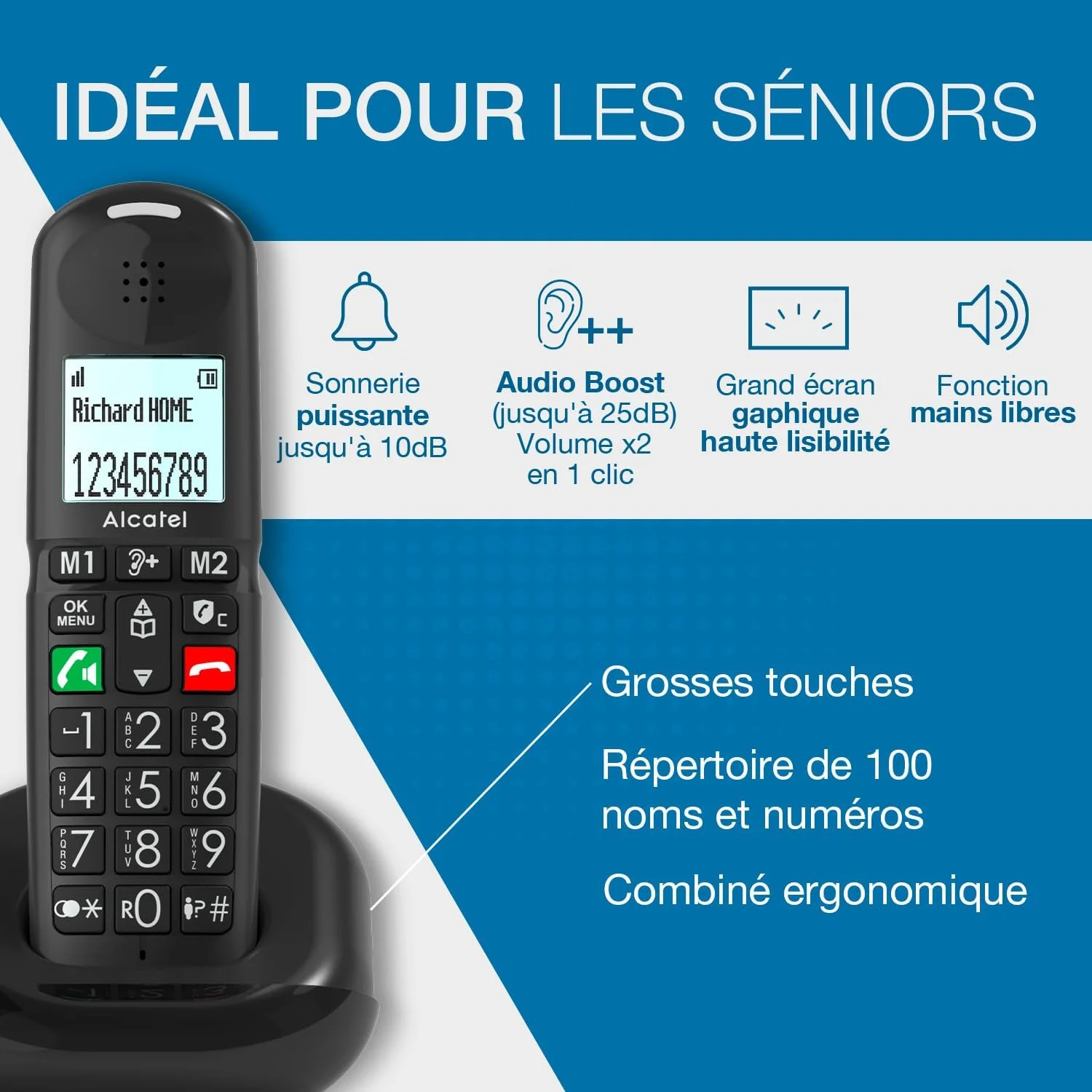 تلفن ثابت آلکاتل مدل ATL1428391 - EAN برند: 3700601428391