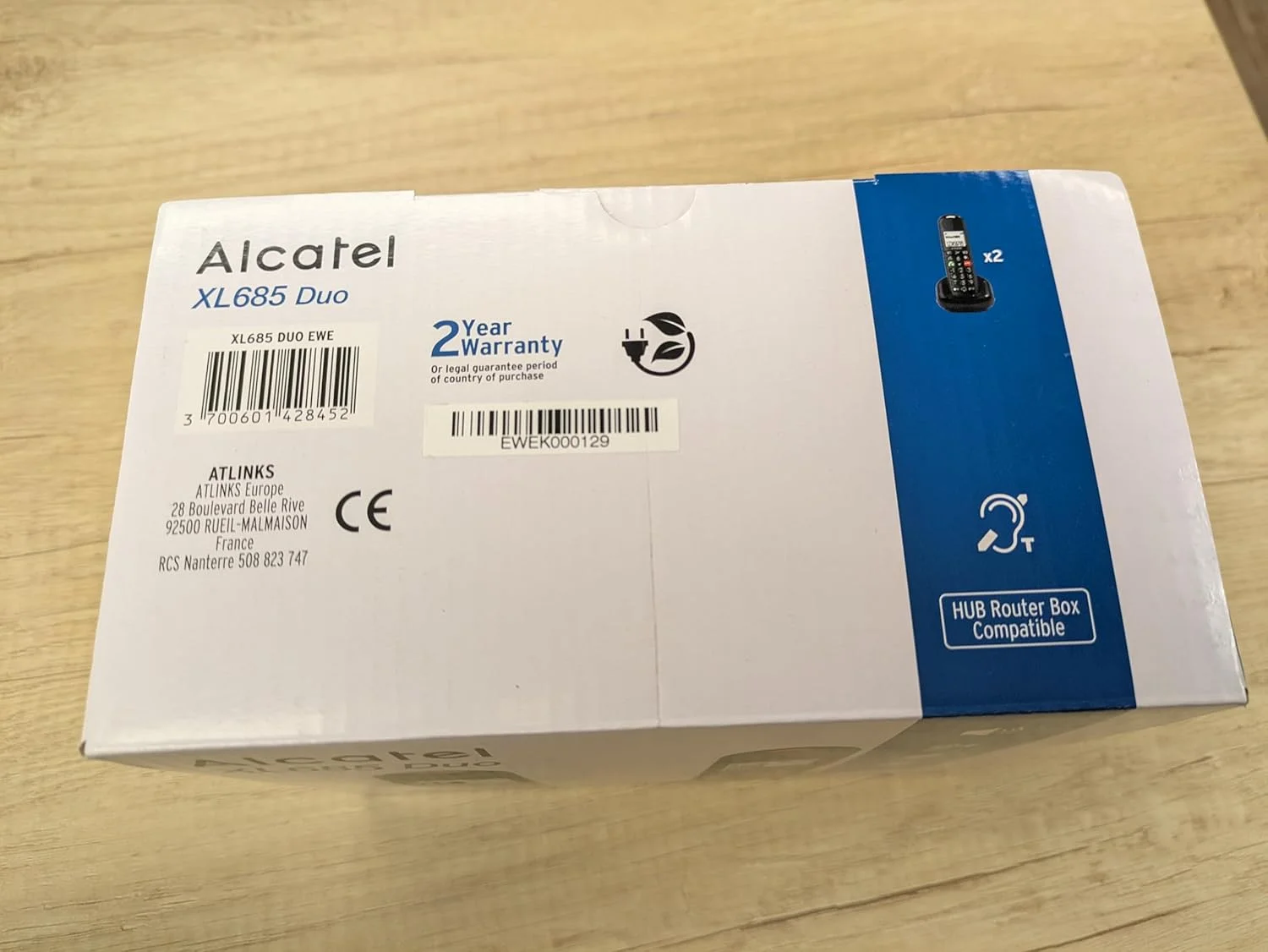 تلفن ثابت آلکاتل مدل ATL1428391 - EAN برند: 3700601428391