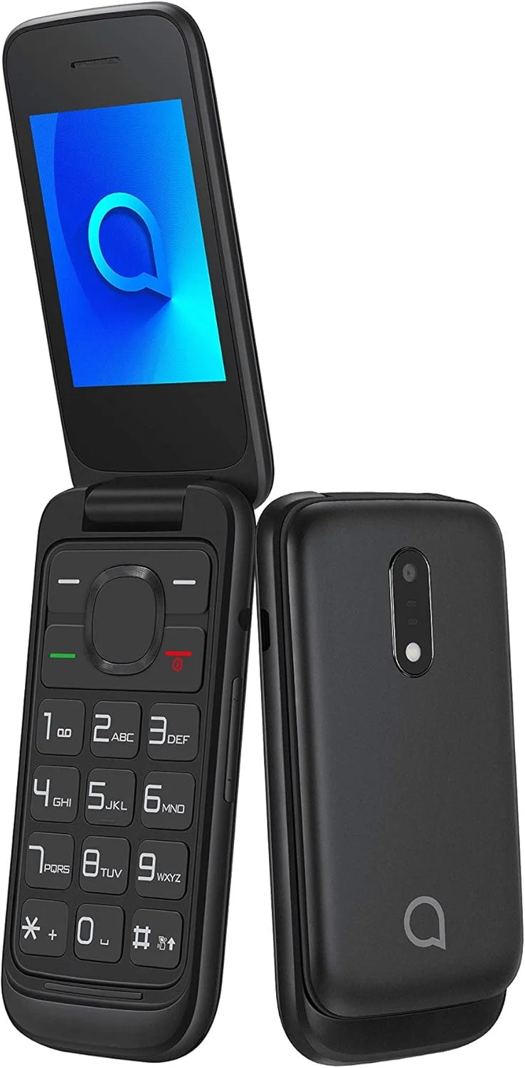 گوشی موبایل آلکاتل 2053D با صفحه نمایش 2.4 اینچی، 4 گیگابایت رم، 4 گیگابایت حافظه داخلی و بلوتوث - مشکی