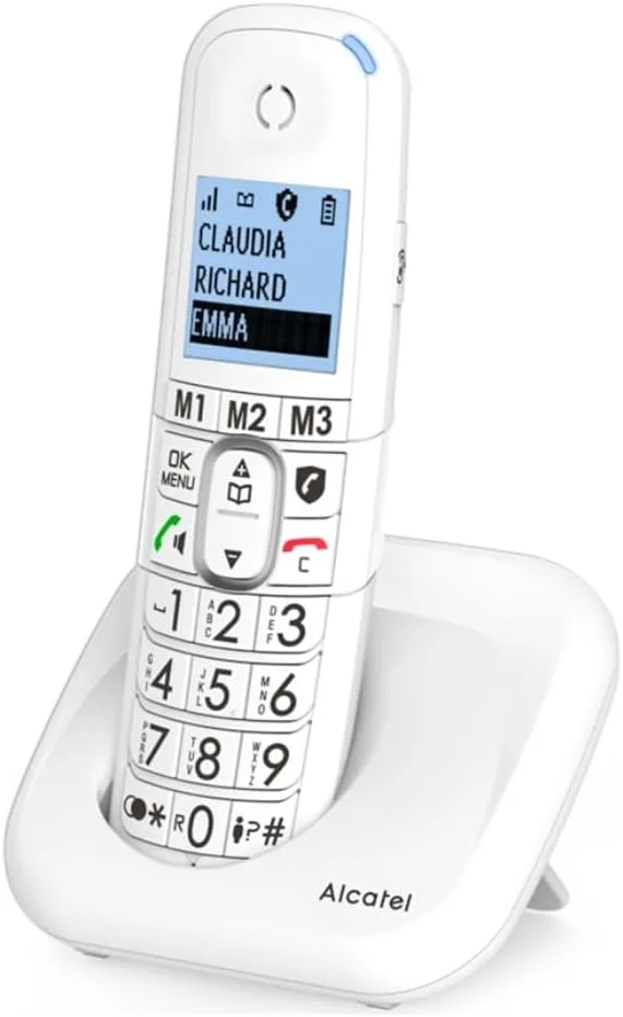 تلفن آلکاتل XL785 Combo، سفید