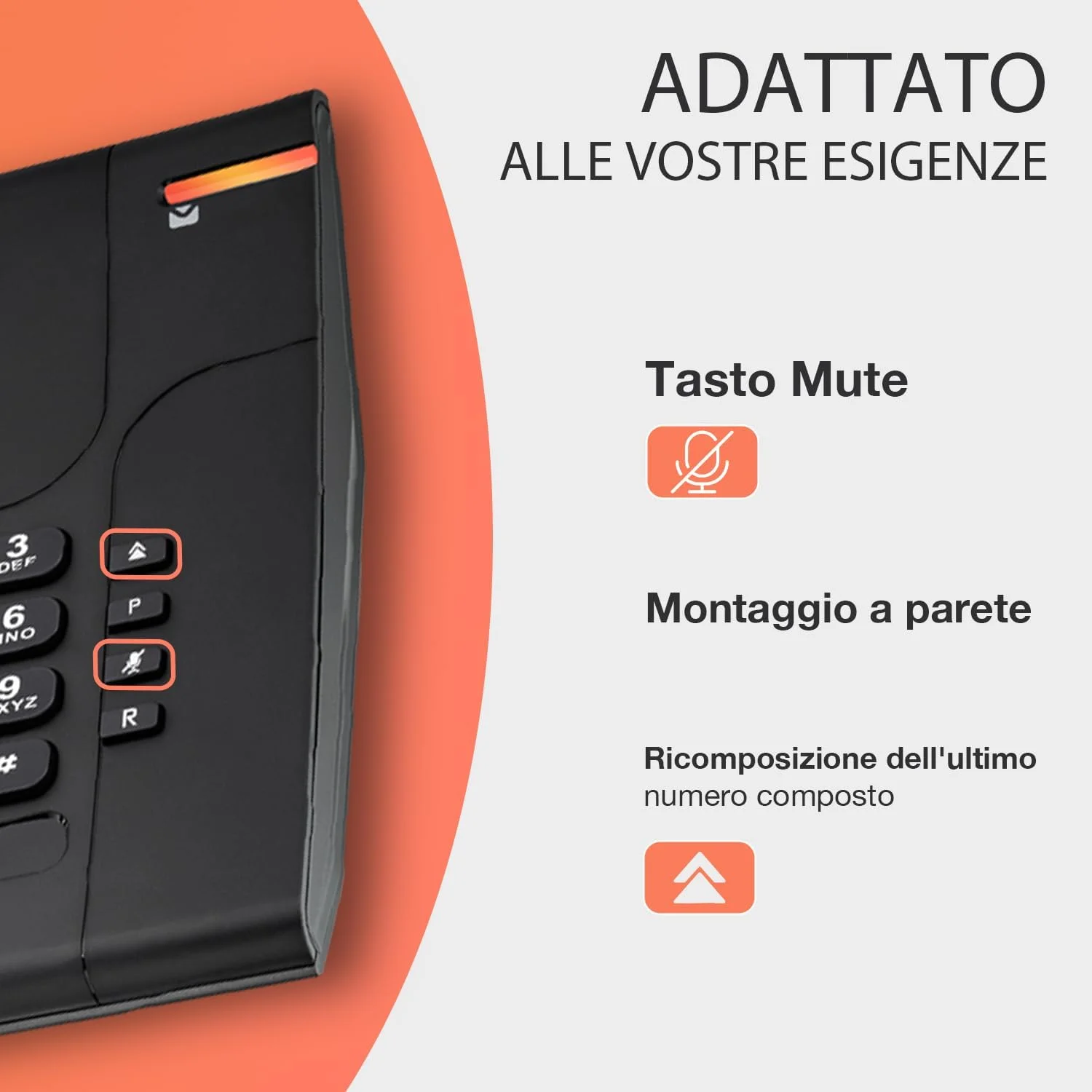 تلفن ثابت آلکاتل Temporis 180 مشکی