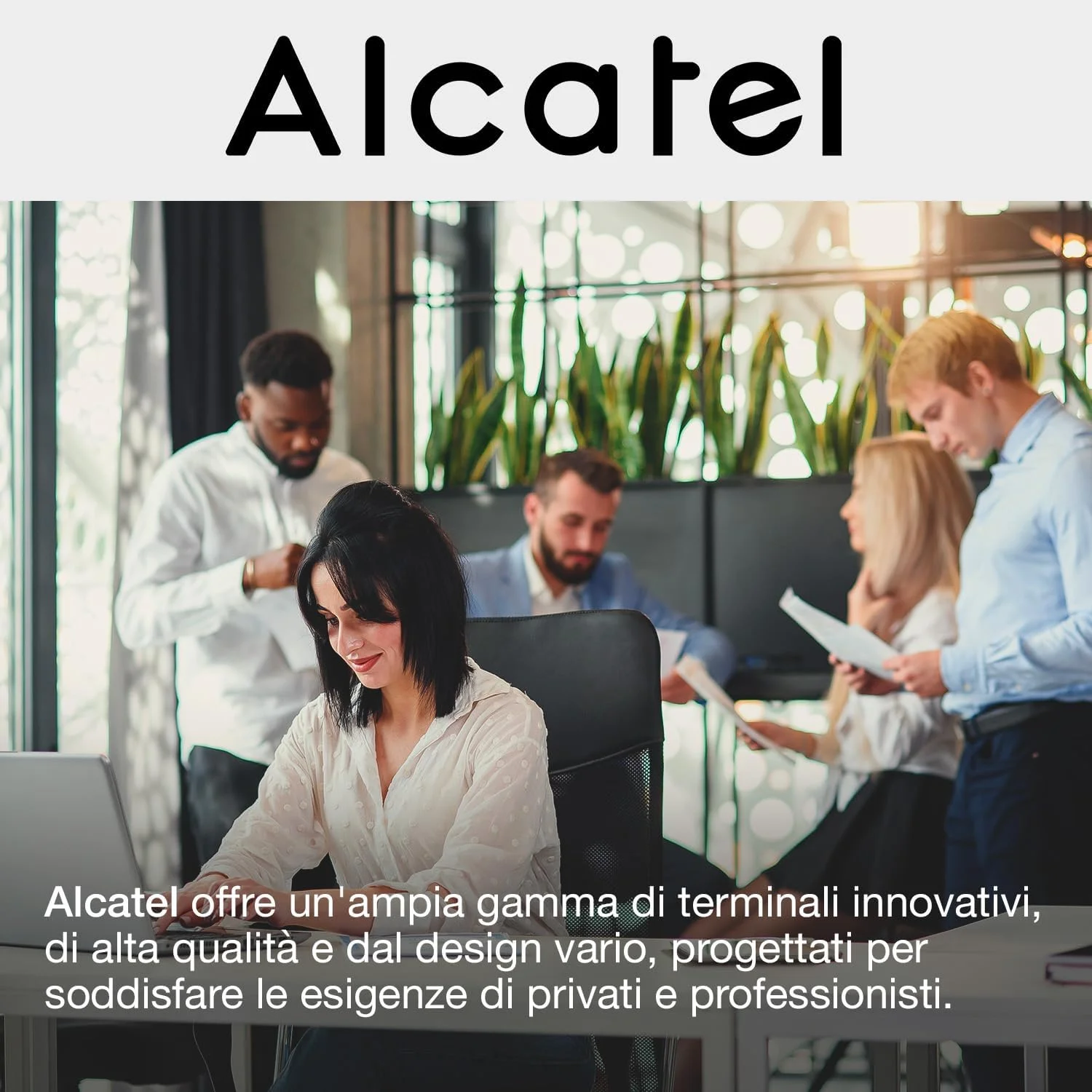 تلفن ثابت آلکاتل Temporis 180 مشکی