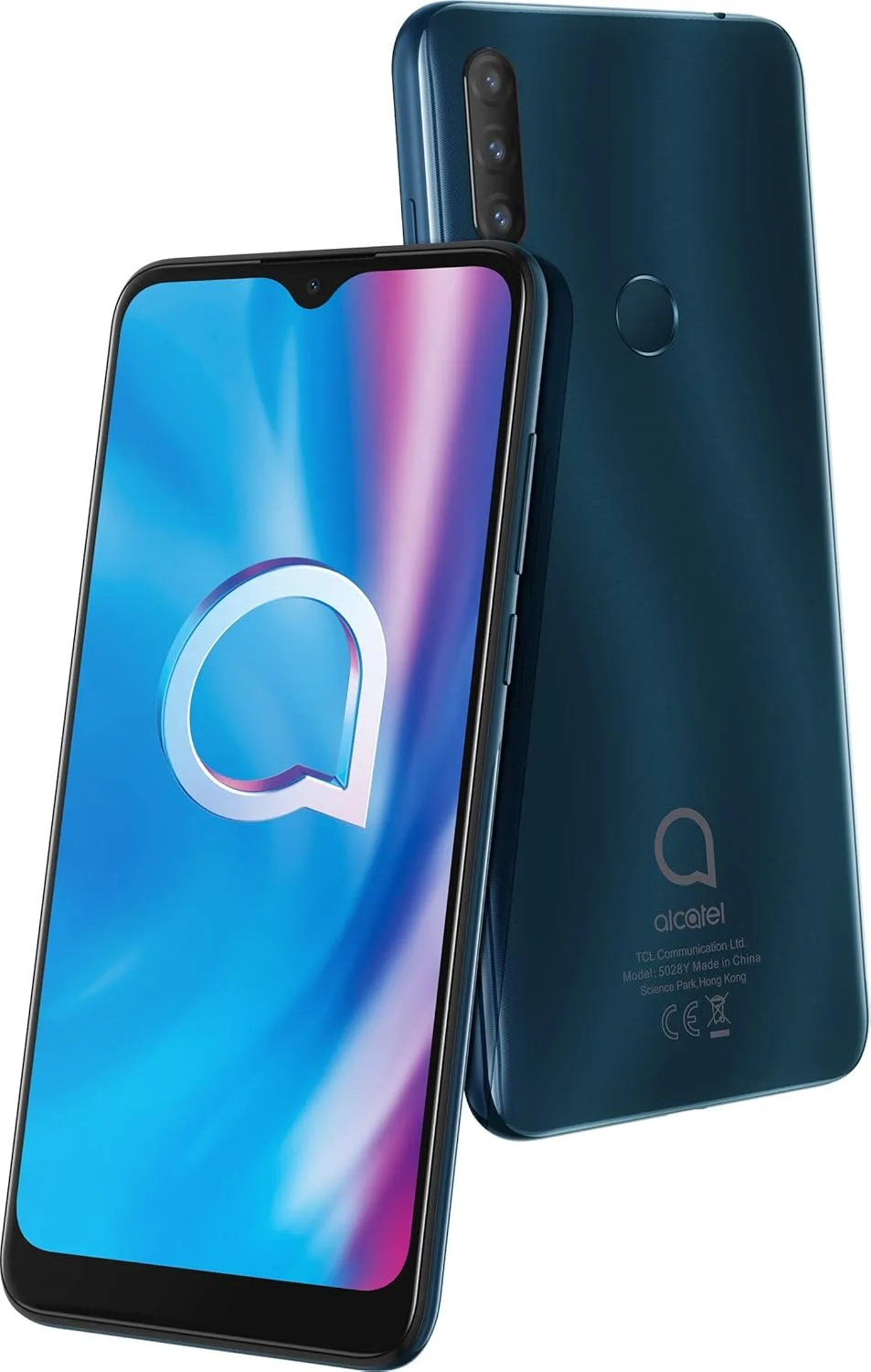 گوشی موبایل آلکاتل دو سیم کارت 32 گیگابایت رام + 3 گیگابایت رم فقط GSM، بدون CDMA، نسخه بین المللی، آنلاک شده کارخانه ای 4G/LTE (سبز)