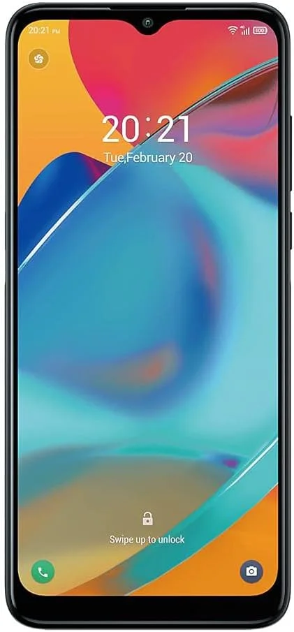 گوشی موبایل آلکاتل 3L (2021) دو سیم کارت 64 گیگابایت حافظه داخلی + 4 گیگابایت رم (فقط GSM | بدون CDMA) نسخه بین المللی، آنلاک شده کارخانه ای 4G/LTE - مشکی جواهری