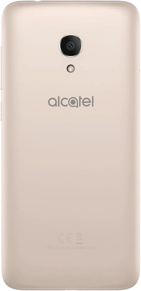 گوشی موبایل آلکاتل 1X دو سیم کارت 16 گیگابایت رام + 2 گیگابایت رم (فقط GSM | بدون CDMA) نسخه بین المللی آنلاک شده کارخانه 4G/LTE (طلایی)