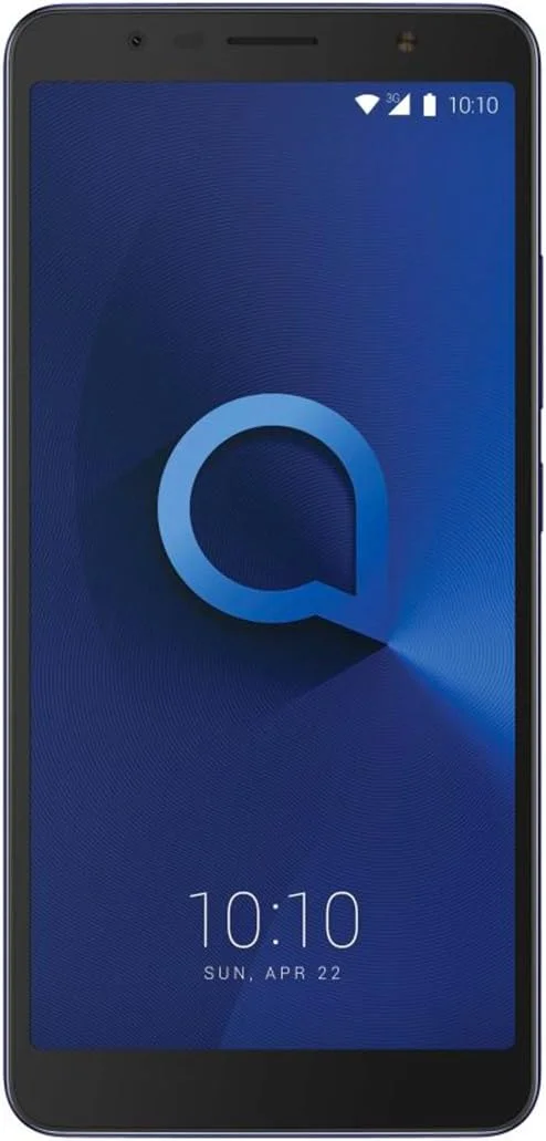 گوشی موبایل آلکاتل 3C دو سیم کارت 16 گیگابایت حافظه داخلی + 1 گیگابایت رم (فقط GSM | بدون CDMA) نسخه بین المللی آنلاک شده کارخانه ای 4G/LTE (آبی)