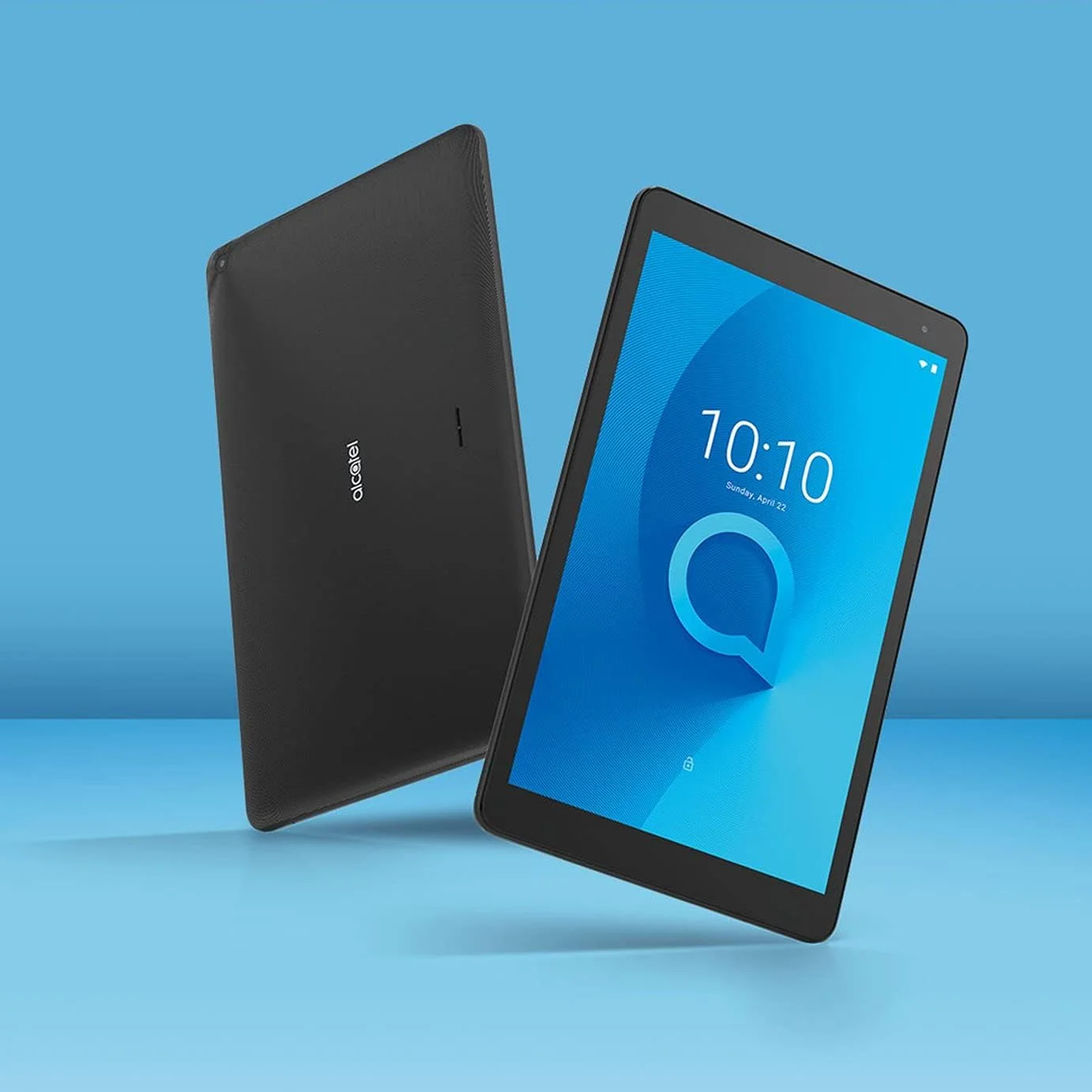 تبلت آلکاتل 1T 10 با 16 گیگابایت حافظه داخلی و 1 گیگابایت رم، نسخه بین المللی فقط WIFI (مشکی)