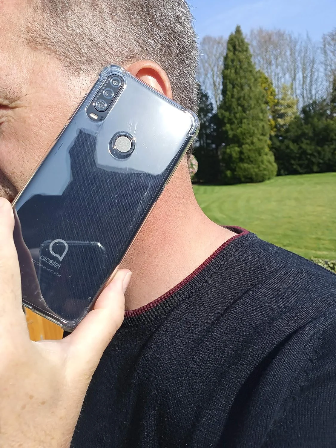 قاب گوشی آلکاتل 1B شفاف ضد ضربه