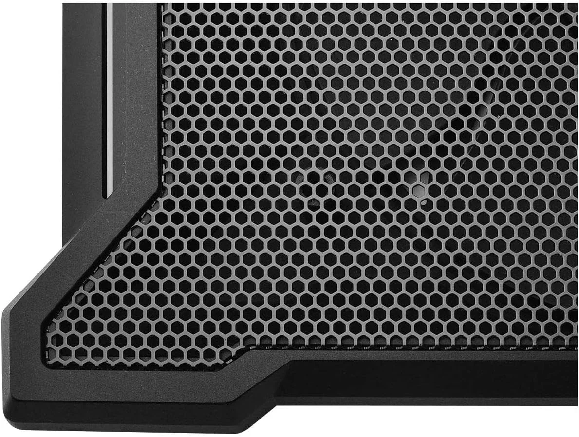پایه خنک کننده لپ تاپ کولر مستر NotePal X-SLIM II 'فن 200 میلی متری بی صدا، طراحی ارگونومیک، پشتیبانی از لپ تاپ های تا 15.6 اینچ' R9-NBC-XS2K-GP پایه خنک کننده لپ تاپ کولر مستر NotePal X-SLIM II 'فن 200 میلی متری بی صدا، طراحی ارگونومیک، پشتیبانی از لپ تاپ های تا 15.6 اینچ' R9-NBC-XS2K-GP