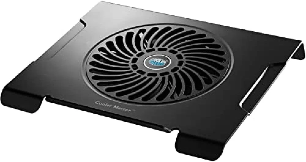 پایه خنک کننده لپ تاپ کولر مستر NotePal CMC3 'فن 200 میلی متری بی صدا، 700 دور در دقیقه، پشتیبانی از لپ تاپ های تا 15.6 اینچ' R9-NBC-CMC3-GP