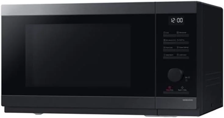 مایکروویو گریل سامسونگ مدل MG32DG4524CGE با ظرفیت 32 لیتر، توان 1400 وات، استیل ضد زنگ و مشکی
