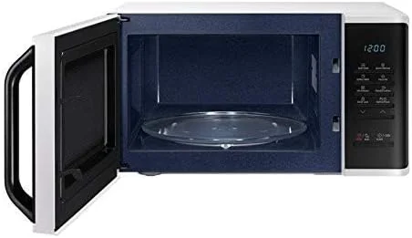 مایکروویو 23 لیتری سامسونگ مدل MS23K3513AW با قابلیت یخ زدایی سریع، سفید - دارای حداقل 1 سال گارانتی سازنده (نسخه امارات)