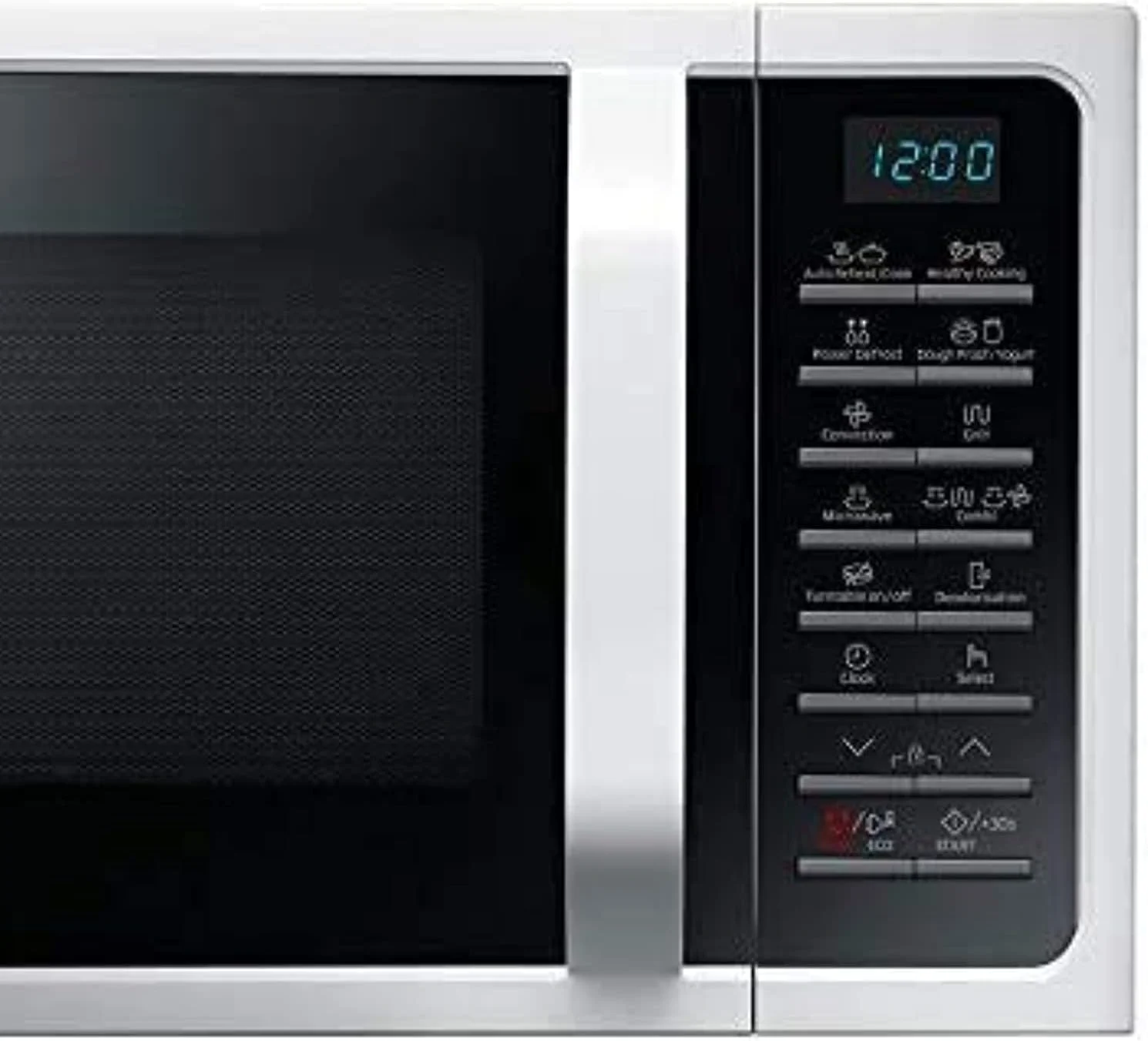 یخچال فریزر 650 لیتری سامسونگ، درب فرانسوی T شکل با Beverage Center™ + مایکروویو گریل و کانوکشن 28 لیتری سامسونگ با پخت و پز سالم [باندل]