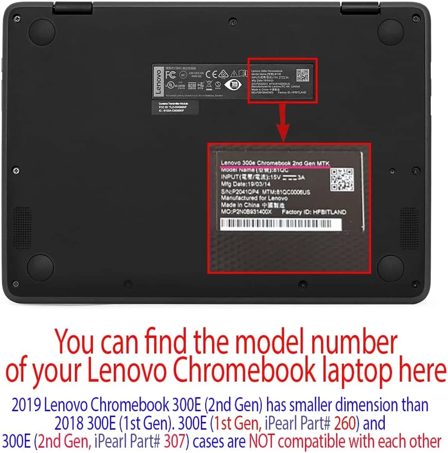 کاور محافظ mCover سازگار با لپ‌تاپ‌های 11.6 اینچی Lenovo 300E نسل دوم Chromebook و Windows 2 در 1 مدل‌های 2019-2021 (فقط سازگار با این مدل‌ها، نه مدل‌های دیگر لنوو) - آبی