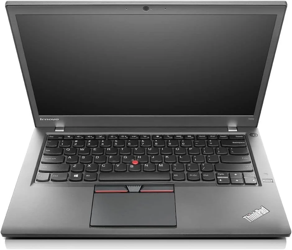 لپ تاپ تجاری لنوو ThinkPad T450S (بازسازی شده)، پردازنده Intel Core i7 نسل پنجم، 8 گیگابایت رم، 256 گیگابایت SSD، صفحه نمایش 14.1 اینچی