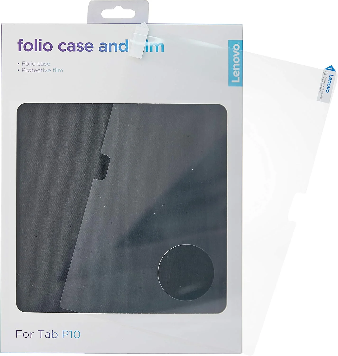 کیف و محافظ صفحه نمایش لنوو مدل Zg38C02579 Tab P10 Folio، مشکی