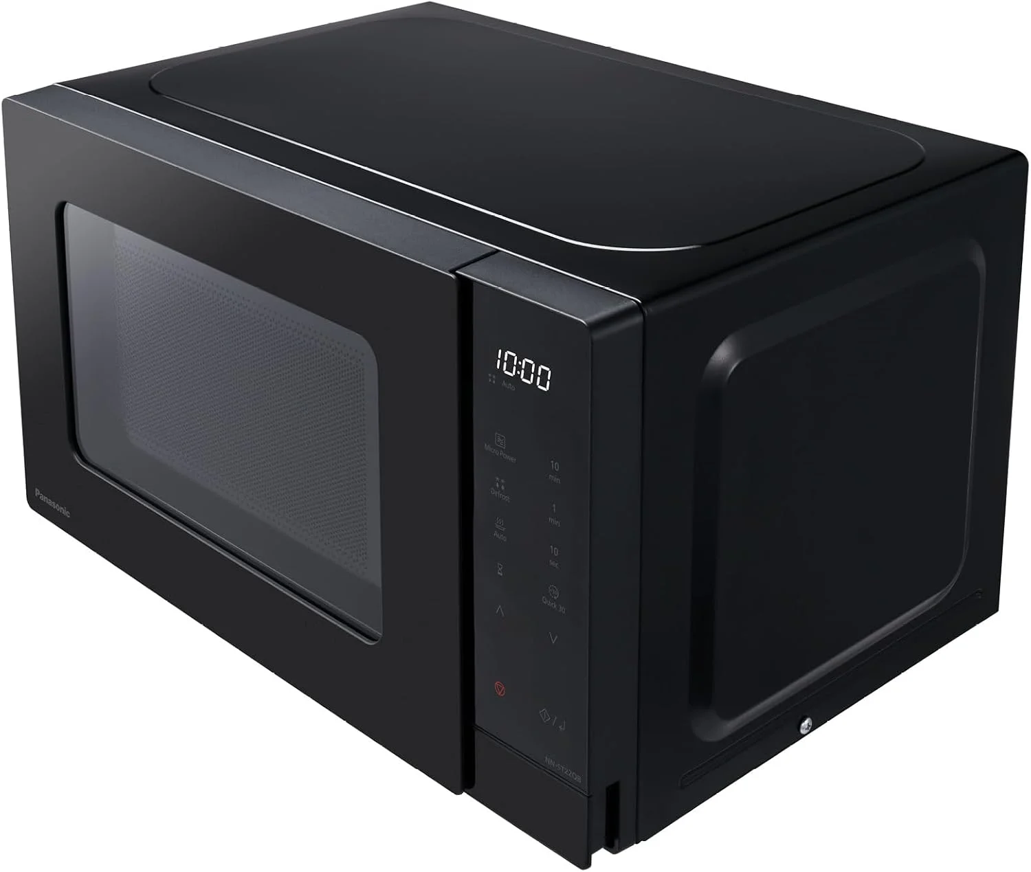مایکروویو تک پاناسونیک مدل NN-ST22QBBPQ با ظرفیت 20 لیتر، دارای کاسه شیشه ای، توان 800 وات، یخ زدایی خودکار، 8 برنامه خودکار، نمایشگر LED و 5 حالت مایکروویو تک پاناسونیک مدل NN-ST22QBBPQ با ظرفیت 20 لیتر، دارای کاسه شیشه ای، توان 800 وات، یخ زدایی خودکار، 8 برنامه خودکار، نمایشگر LED و 5 حالت