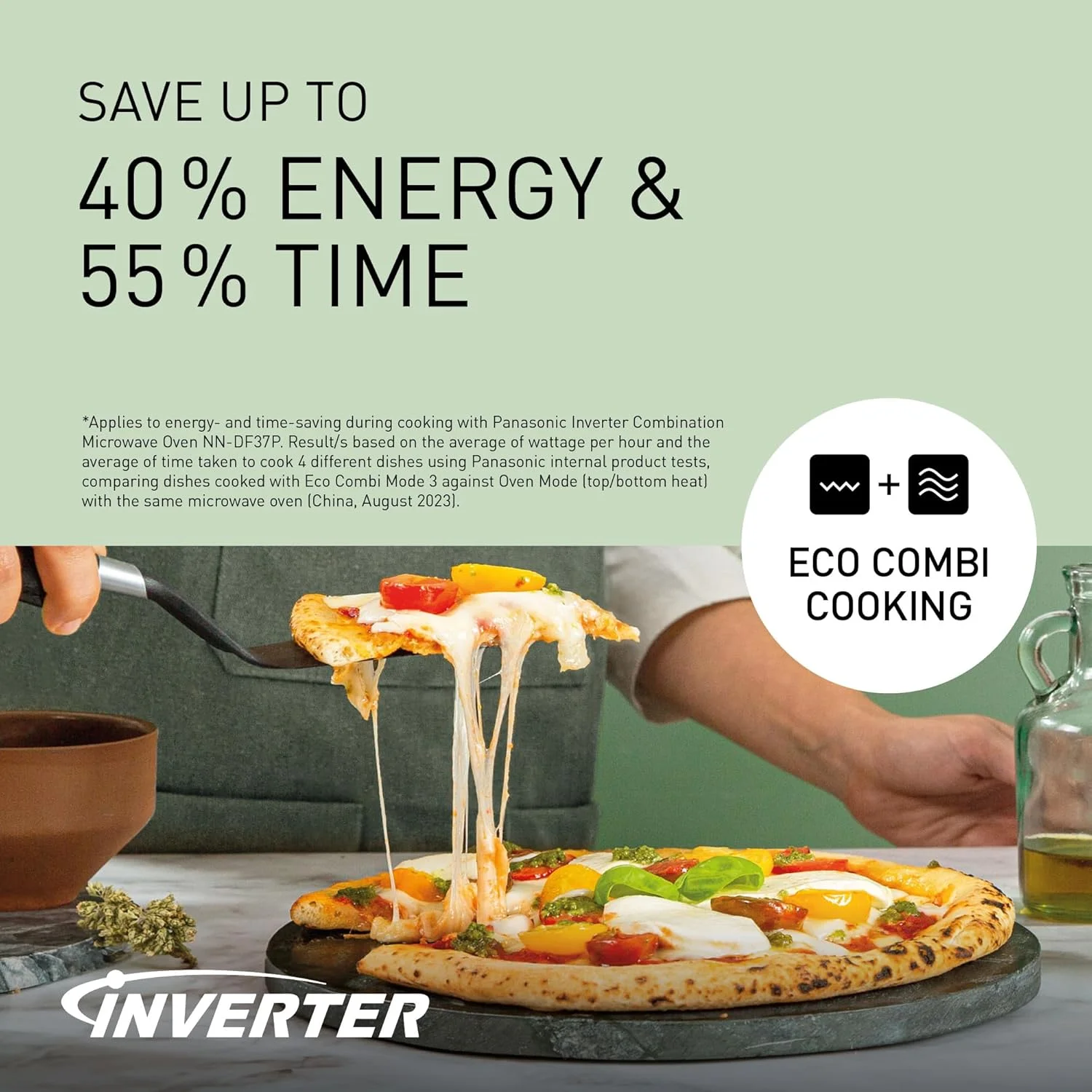 مایکروویو ترکیبی پاناسونیک مدل NN-DF37PWEPG