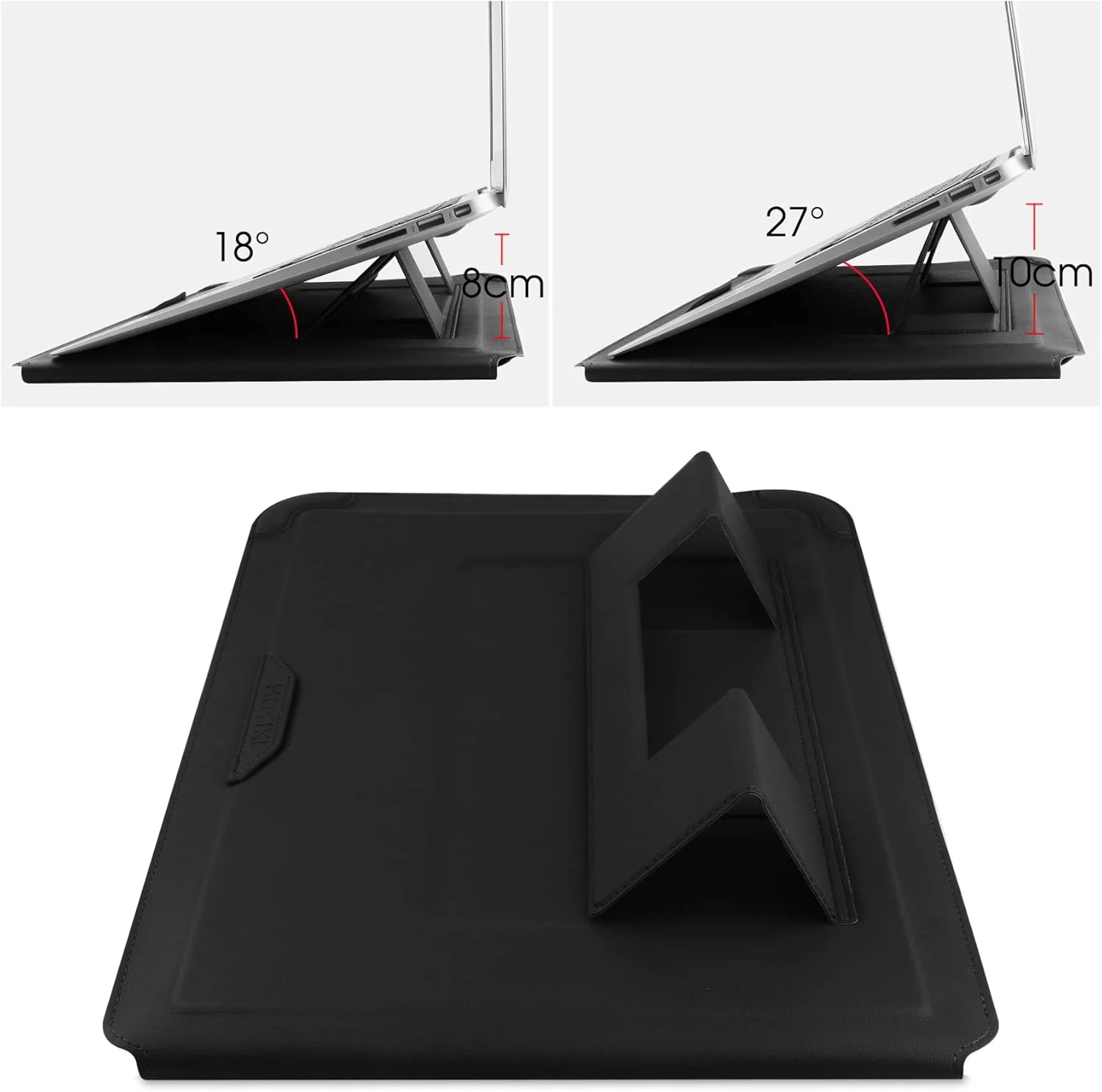 کیف چرمی محافظ لپ تاپ 14 اینچی HoYiXi با قابلیت استند، سازگار با MacBook Pro 14 2021 / ASUS Vivobook 14 / HP Pavilion X360 / Lenovo IdeaPad 14 / Dell Lenovo HP ASUS Acer HUAWEI Matebook 14 اینچی، مشکی کیف چرمی محافظ لپ تاپ 14 اینچی HoYiXi با قابلیت استند، سازگار با MacBook Pro 14 2021 / ASUS Vivobook 14 / HP Pavilion X360 / Lenovo IdeaPad 14 / Dell Lenovo HP ASUS Acer HUAWEI Matebook 14 اینچی، مشکی