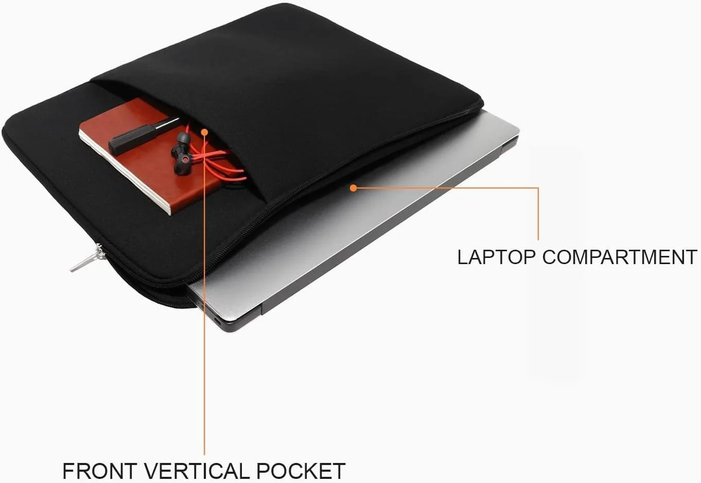 کیف لپ تاپ 16 اینچی BUILTRON، کیف قابل حمل کامپیوتر، کیف محافظ تبلت مناسب برای لپ تاپ های 16 اینچی Dell/HP Pavilion Envy/Lenovo ThinkPad IdeaPad/ASUS Vivobook/MacBook Pro 16 M3 M2 M1 / Acer/LG، مشکی کیف لپ تاپ 16 اینچی BUILTRON، کیف قابل حمل کامپیوتر، کیف محافظ تبلت مناسب برای لپ تاپ های 16 اینچی Dell/HP Pavilion Envy/Lenovo ThinkPad IdeaPad/ASUS Vivobook/MacBook Pro 16 M3 M2 M1 / Acer/LG، مشکی