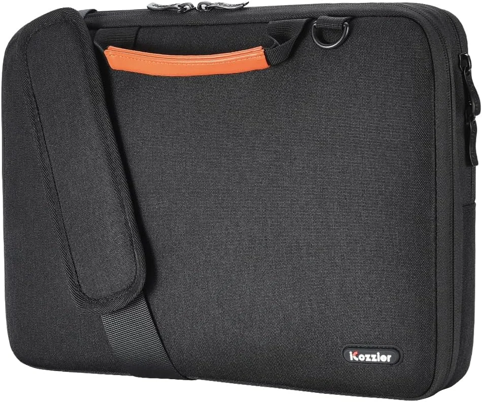 کیف لپ تاپ 13.3 اینچی مناسب برای زنان و مردان، سازگار با 13.3 اینچ MacBook Pro/Air، Surface Laptop 6/5 Book، XPS 13، HP Pavilion، Lenovo، Acer، ASUS، Samsung، مشکی