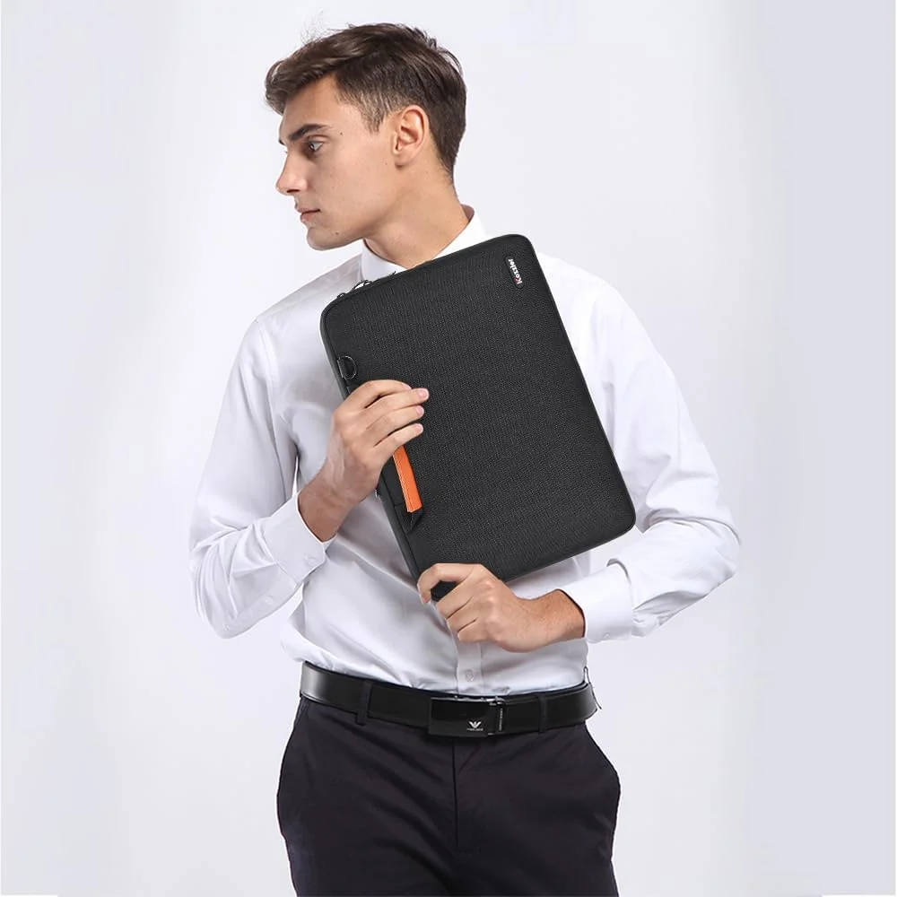 کیف لپ تاپ 13.3 اینچی مناسب برای زنان و مردان، سازگار با 13.3 اینچ MacBook Pro/Air، Surface Laptop 6/5 Book، XPS 13، HP Pavilion، Lenovo، Acer، ASUS، Samsung، مشکی