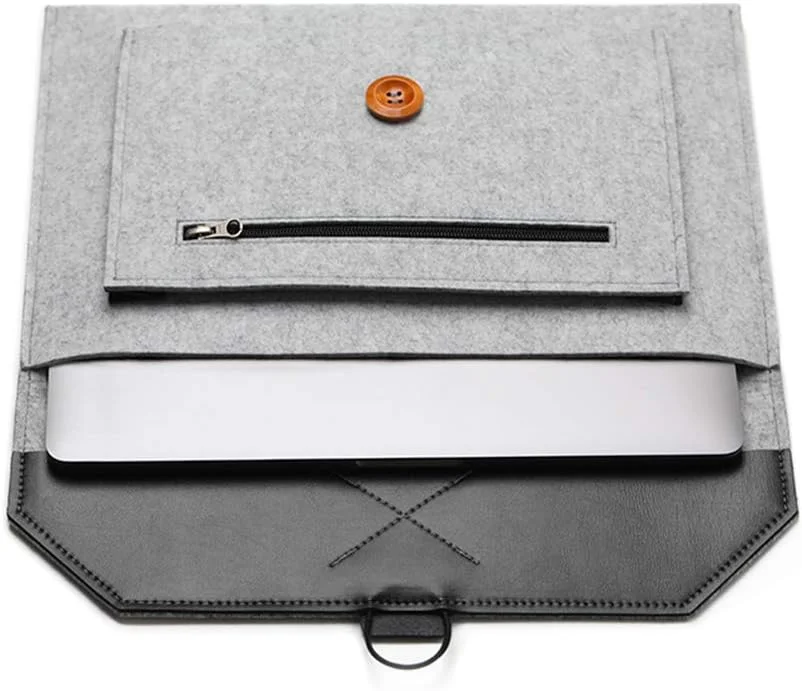کیف لپ تاپ آکوکی 13-13.3 اینچی، نمدی، فوق سبک، مناسب برای نوت بوک، تبلت، آیپد، دارای دسته، جیب جلویی، کیف دستی برای اپل مک بوک/ایسوس/ایسر/دل/اچ پی/لنوو - خاکستری کیف لپ تاپ آکوکی 13-13.3 اینچی، نمدی، فوق سبک، مناسب برای نوت بوک، تبلت، آیپد، دارای دسته، جیب جلویی، کیف دستی برای اپل مک بوک/ایسوس/ایسر/دل/اچ پی/لنوو - خاکستری