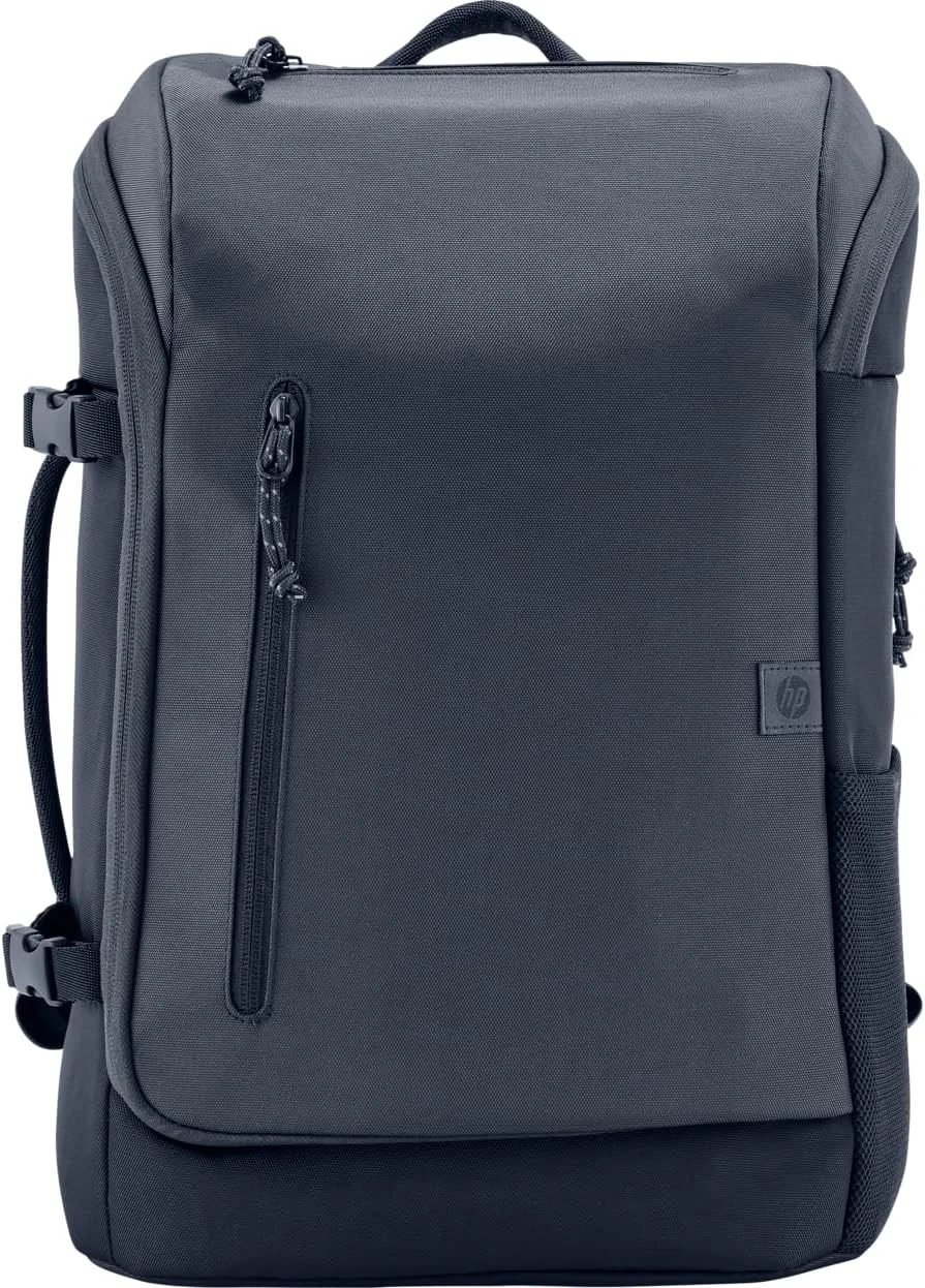 کوله پشتی لپ تاپ 15.6 اینچی HP Travel با ظرفیت 25 لیتر، ضد آب، دارای محفظه مسدود کننده RFID، زیپ های قابل افزایش، ساخته شده از 100% پلاستیک بازیافتی کوله پشتی لپ تاپ 15.6 اینچی HP Travel با ظرفیت 25 لیتر، ضد آب، دارای محفظه مسدود کننده RFID، زیپ های قابل افزایش، ساخته شده از 100% پلاستیک بازیافتی