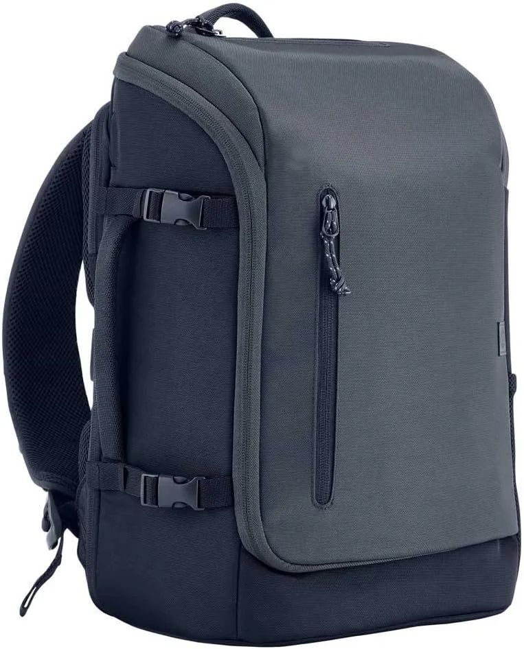 کوله پشتی لپ تاپ HP Travel 25L 15.6 اینچ خاکستری آهنی