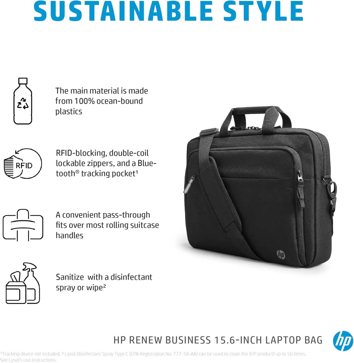 کیف لپ تاپ 15.6 اینچی HP Rnw Business کیف لپ تاپ 15.6 اینچی HP Rnw Business