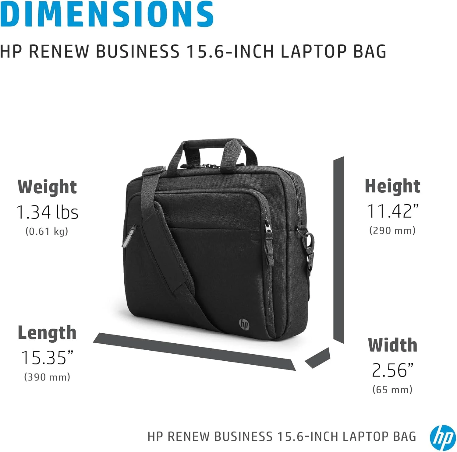 کیف لپ تاپ 15.6 اینچی HP Rnw Business کیف لپ تاپ 15.6 اینچی HP Rnw Business