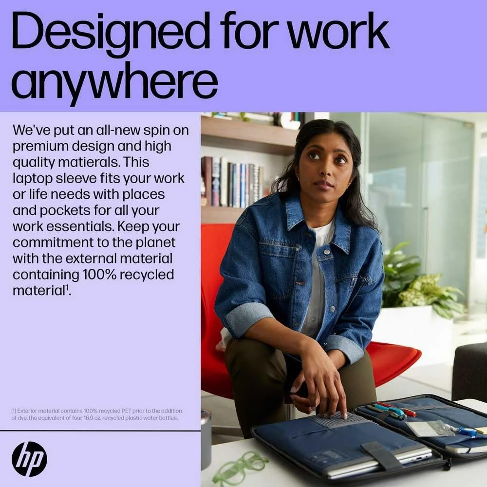 کیف لپ تاپ اجرایی HP Renew مناسب برای لپ تاپ 14.1 اینچی