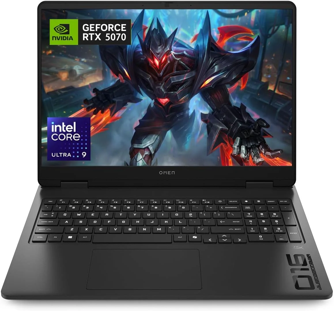 لپ تاپ گیمینگ فوق باریک HP OMEN RTX 5070، صفحه نمایش 16 اینچی WQXGA 240Hz، پردازنده Intel Ultra 9 285H (بهتر از Intel i9-14900)، رم 32 گیگابایتی DDR5، حافظه SSD 1 ترابایتی، کیبورد با نور پس زمینه، همراه با کوله پشتی Thunderobot 17.3 Gen 4، مشکی