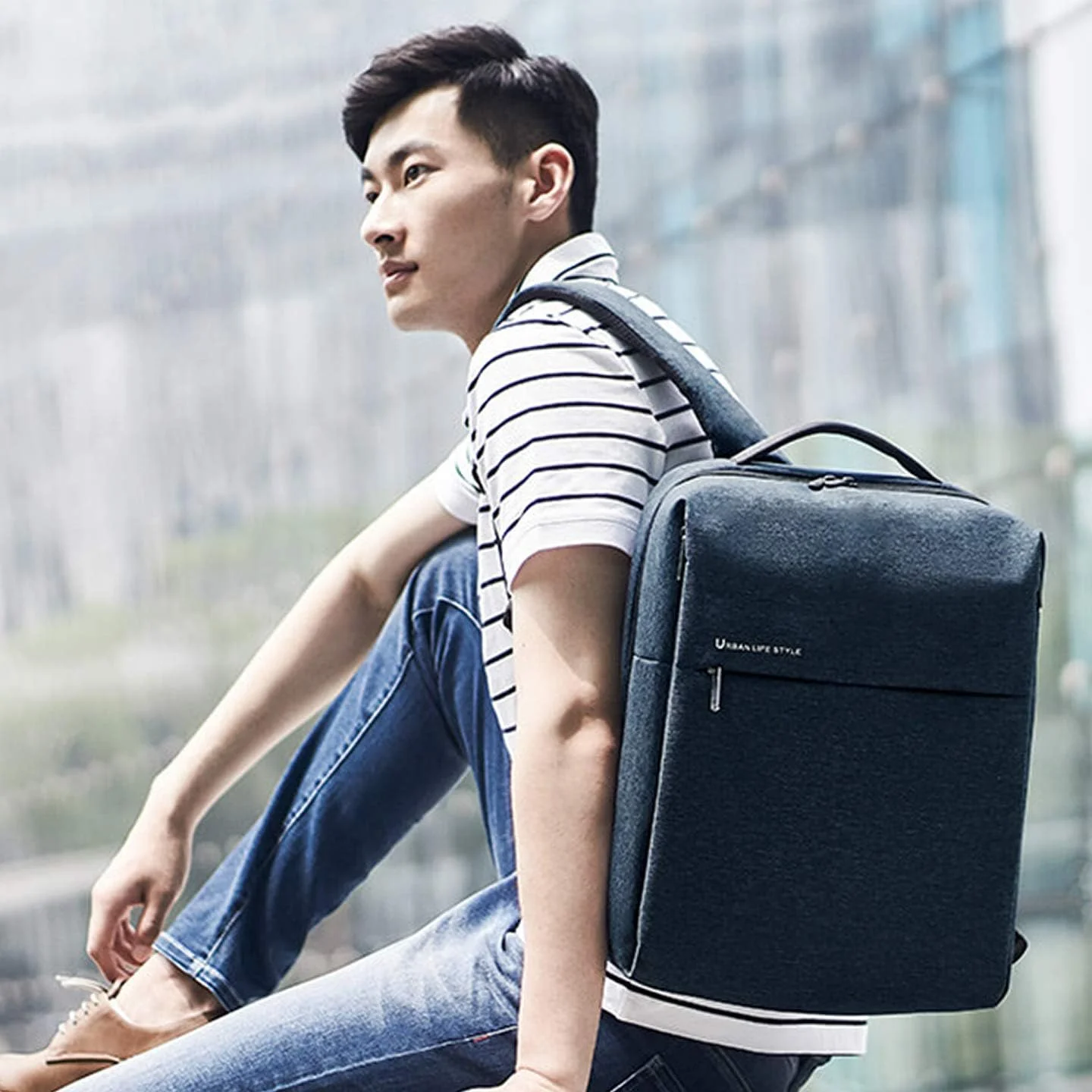 کوله پشتی شیائومی مدل City Backpack 2 خاکستری تیره کوله پشتی شیائومی مدل City Backpack 2 خاکستری تیره