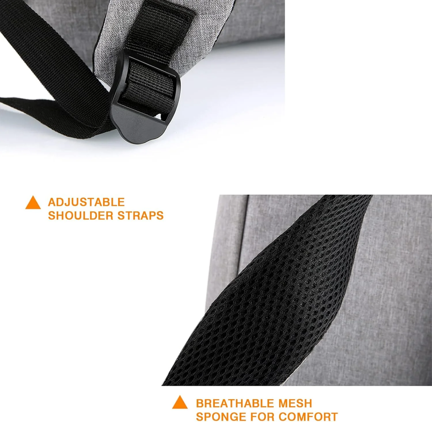 کیف لپ تاپ HONPOLO مناسب لپ تاپ های 15 و 16 اینچی، کیف لپ تاپ باریک و بادوام با پورت شارژ USB، کوله پشتی ضد آب مردانه، کوله پشتی کامپیوتر با پورت USB، کوله پشتی دفترچه یادداشت، کوله پشتی تجاری غیر رسمی هدیه کیف لپ تاپ HONPOLO مناسب لپ تاپ های 15 و 16 اینچی، کیف لپ تاپ باریک و بادوام با پورت شارژ USB، کوله پشتی ضد آب مردانه، کوله پشتی کامپیوتر با پورت USB، کوله پشتی دفترچه یادداشت، کوله پشتی تجاری غیر رسمی هدیه