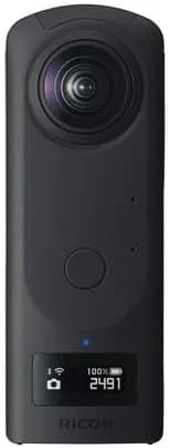 دوربین 360 درجه Ricoh Theta Z1 با حافظه داخلی 51 گیگابایت به همراه درپوش لنز و کیت نرم افزاری Photo and Video Suite (3 قلم)