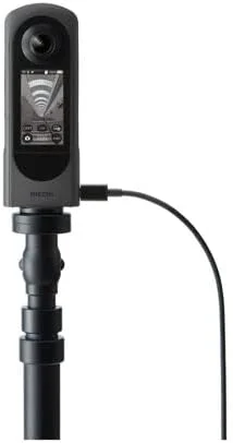بسته دوربین 360 درجه RICOH THETA X به همراه درپوش لنز و قلم تمیز کننده لنز (3 قلم)
