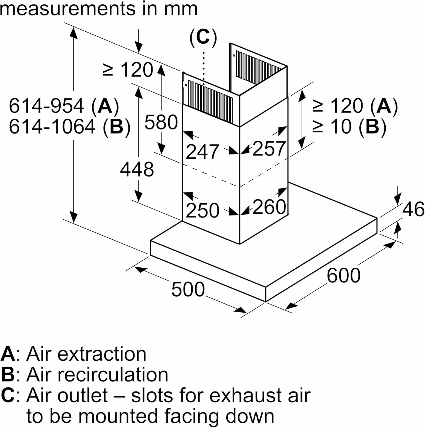 هود آشپزخانه دیواری بوش سری 6 مدل DWB68JQ50B با عرض 60 سانتی متر و کنترل لمسی - استیل ضد زنگ هود آشپزخانه دیواری بوش سری 6 مدل DWB68JQ50B با عرض 60 سانتی متر و کنترل لمسی - استیل ضد زنگ