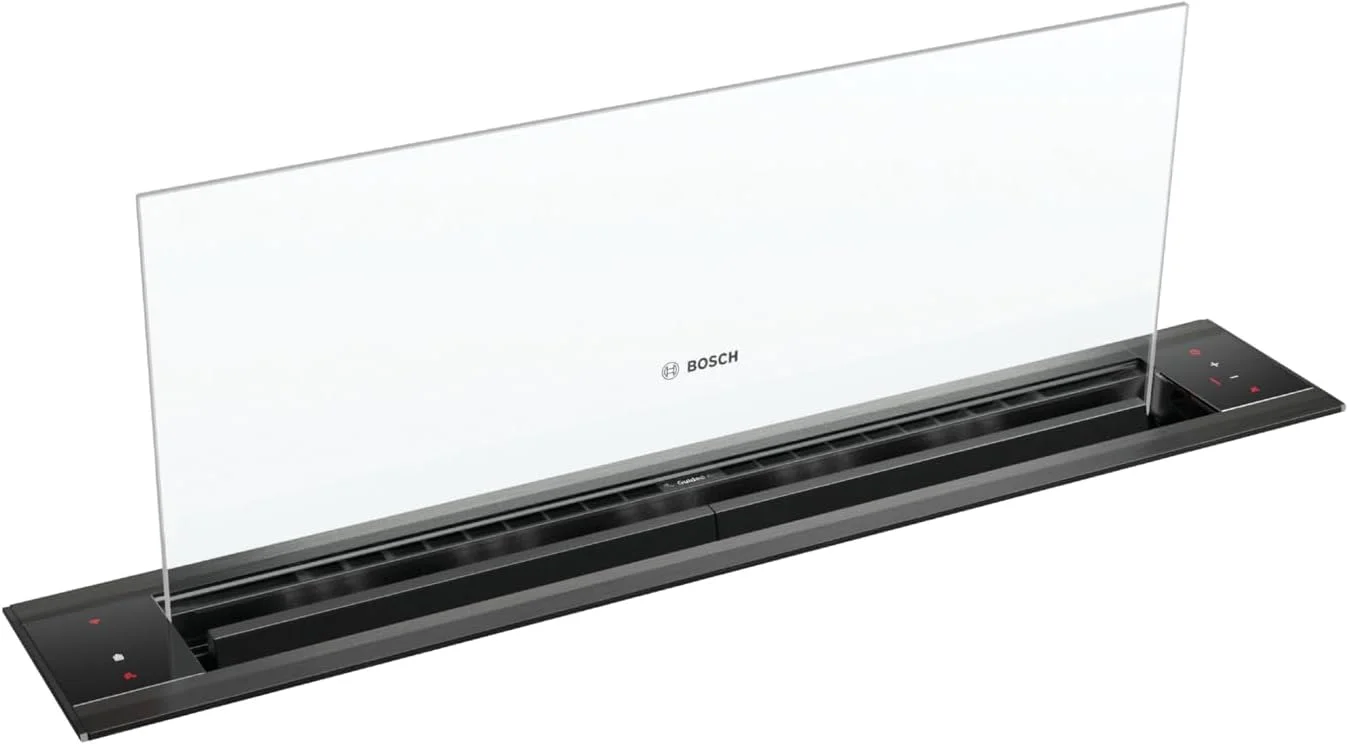 هود کشویی بوش سری 8 مدل DDW88MM60B با توان 30 وات و عرض 80 سانتی متر، شیشه شفاف مشکی هود کشویی بوش سری 8 مدل DDW88MM60B با توان 30 وات و عرض 80 سانتی متر، شیشه شفاف مشکی