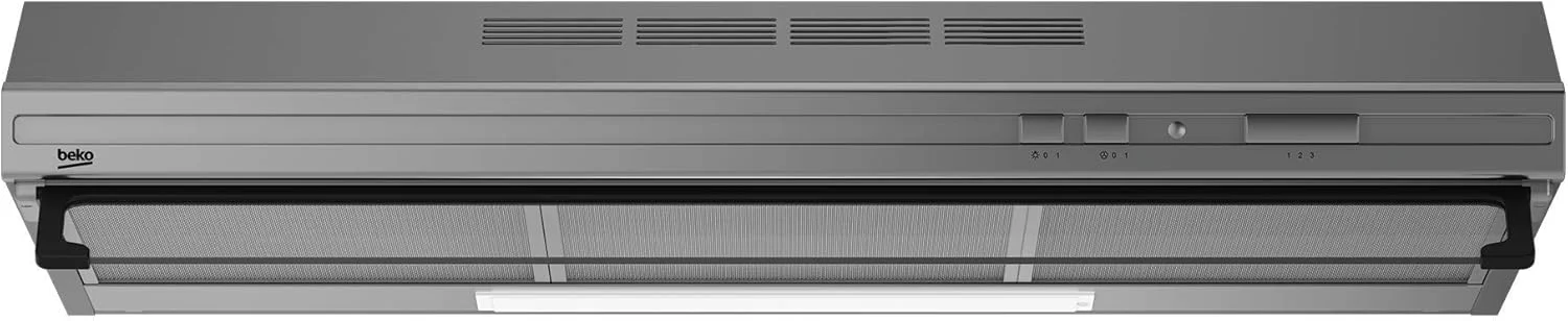 هود تهویه بکو 90 سانتی متری، ظرفیت 450 متر مکعب در ساعت، استفاده به صورت کانالی یا بازچرخانی، CFB9433XH "حداقل 1 سال گارانتی سازنده" هود تهویه بکو 90 سانتی متری، ظرفیت 450 متر مکعب در ساعت، استفاده به صورت کانالی یا بازچرخانی، CFB9433XH "حداقل 1 سال گارانتی سازنده"