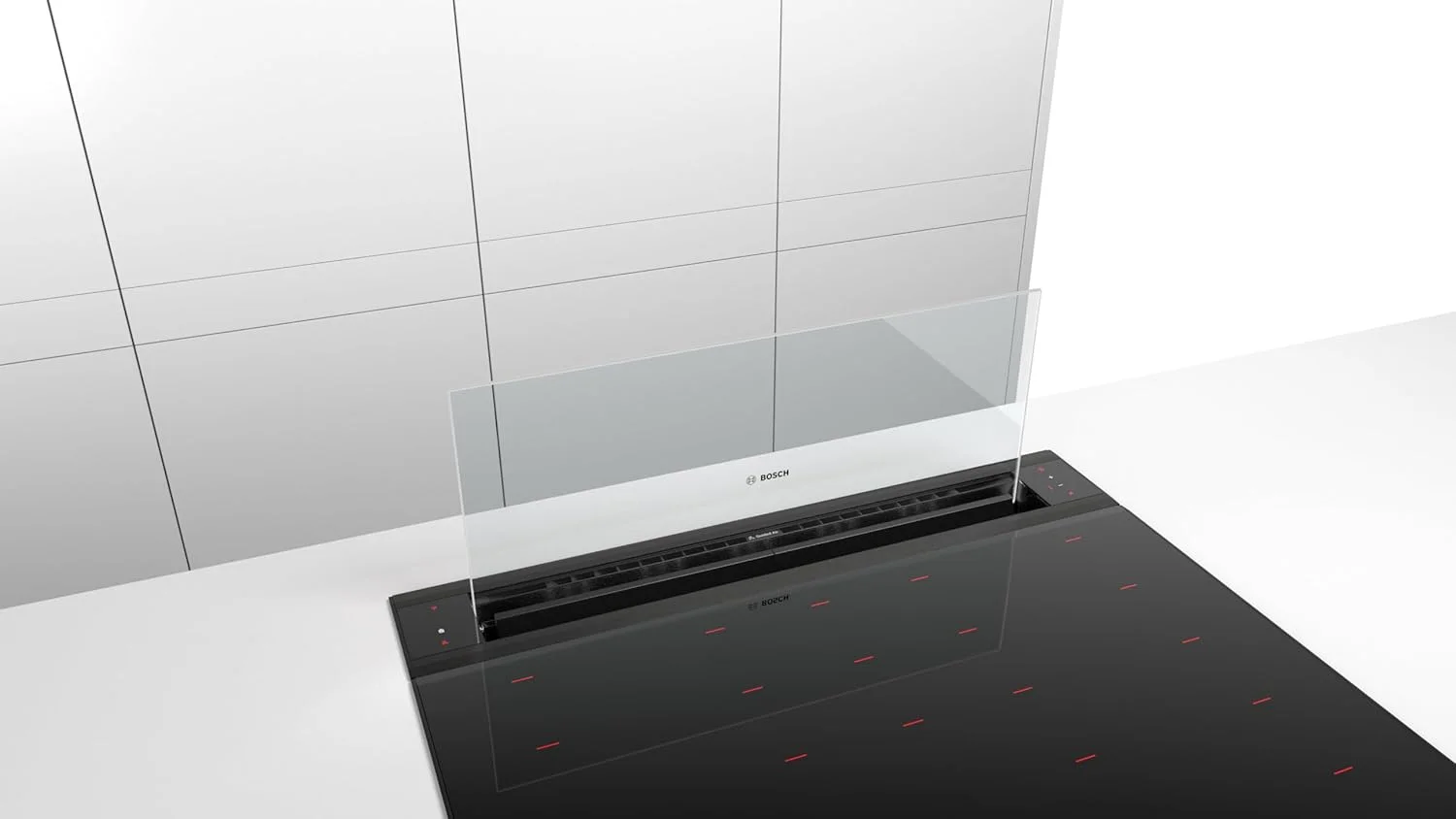 هود کشویی بوش سری 8 مدل DDW88MM60B با توان 30 وات و عرض 80 سانتی متر، شیشه شفاف مشکی هود کشویی بوش سری 8 مدل DDW88MM60B با توان 30 وات و عرض 80 سانتی متر، شیشه شفاف مشکی