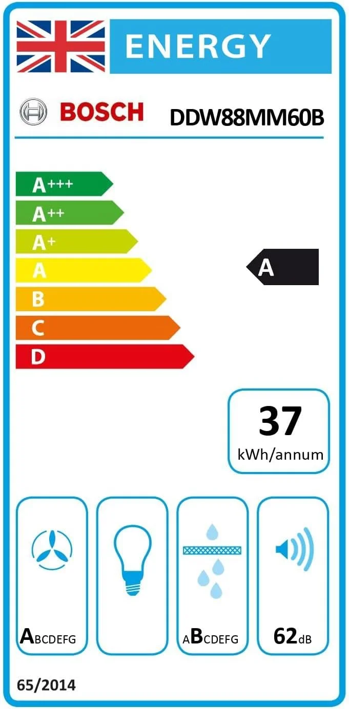 هود کشویی بوش سری 8 مدل DDW88MM60B با توان 30 وات و عرض 80 سانتی متر، شیشه شفاف مشکی هود کشویی بوش سری 8 مدل DDW88MM60B با توان 30 وات و عرض 80 سانتی متر، شیشه شفاف مشکی