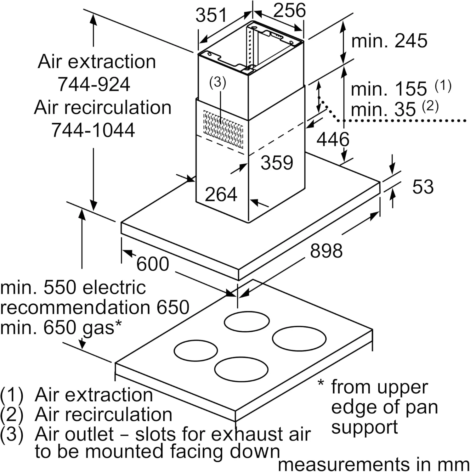 هود جزیره ای بوش سری 4 مدل DIB97IM50M، استیل ضد زنگ، 90 سانتی متر، 1 سال گارانتی هود جزیره ای بوش سری 4 مدل DIB97IM50M، استیل ضد زنگ، 90 سانتی متر، 1 سال گارانتی