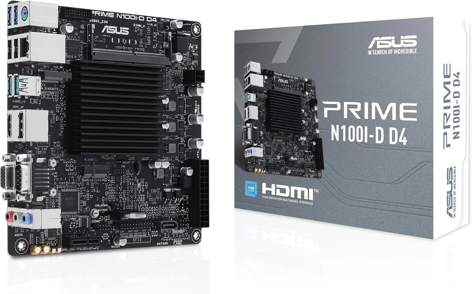 مادربرد ایسوس مدل PRIME N100I-D D4-CSM با سوکت AMD AM5