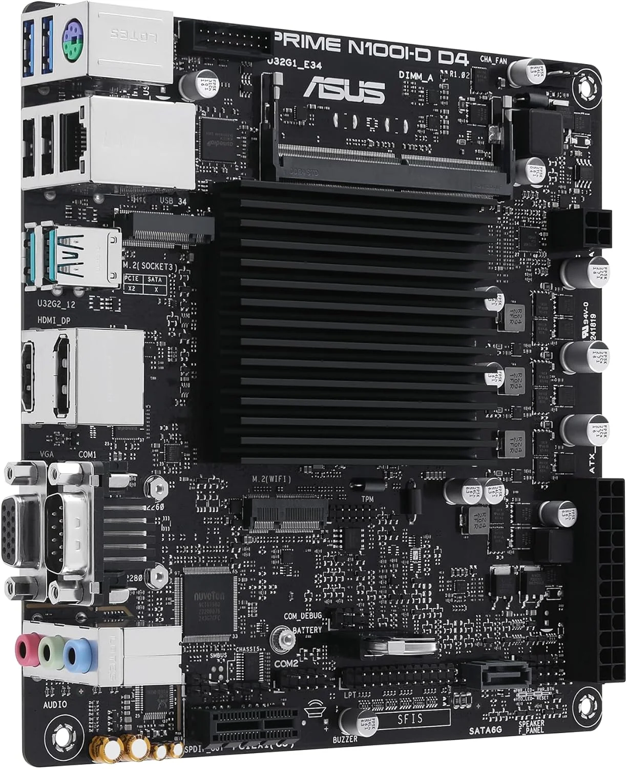 مادربرد ایسوس مدل PRIME N100I-D D4-CSM با سوکت AMD AM5 مادربرد ایسوس مدل PRIME N100I-D D4-CSM با سوکت AMD AM5