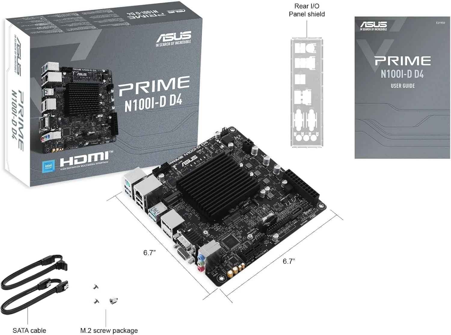 مادربرد ایسوس مدل PRIME N100I-D D4-CSM با سوکت AMD AM5 مادربرد ایسوس مدل PRIME N100I-D D4-CSM با سوکت AMD AM5
