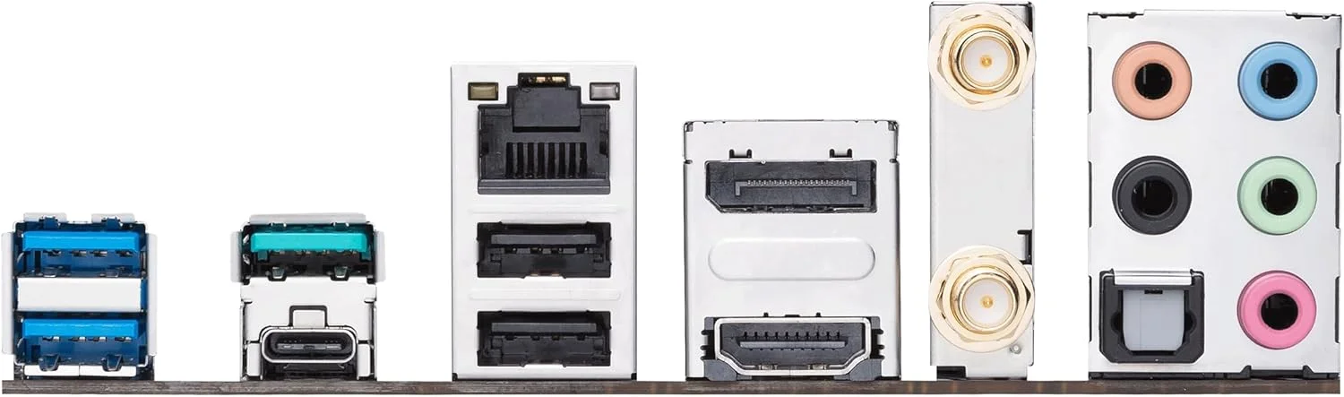 مادربرد ایسوس پرایم B550-PLUS AC-HES AMD AM4 (نسل سوم Ryzen) ATX (دوگانه M.2، PCIe4.0، WIFI5، اترنت 1 گیگابیتی، SATA 6 گیگابیت بر ثانیه، USB 3.2 Gen 2 Type-C، USB 3.2 Gen 1 Type-C جلو و CEC Tier II Ready)
