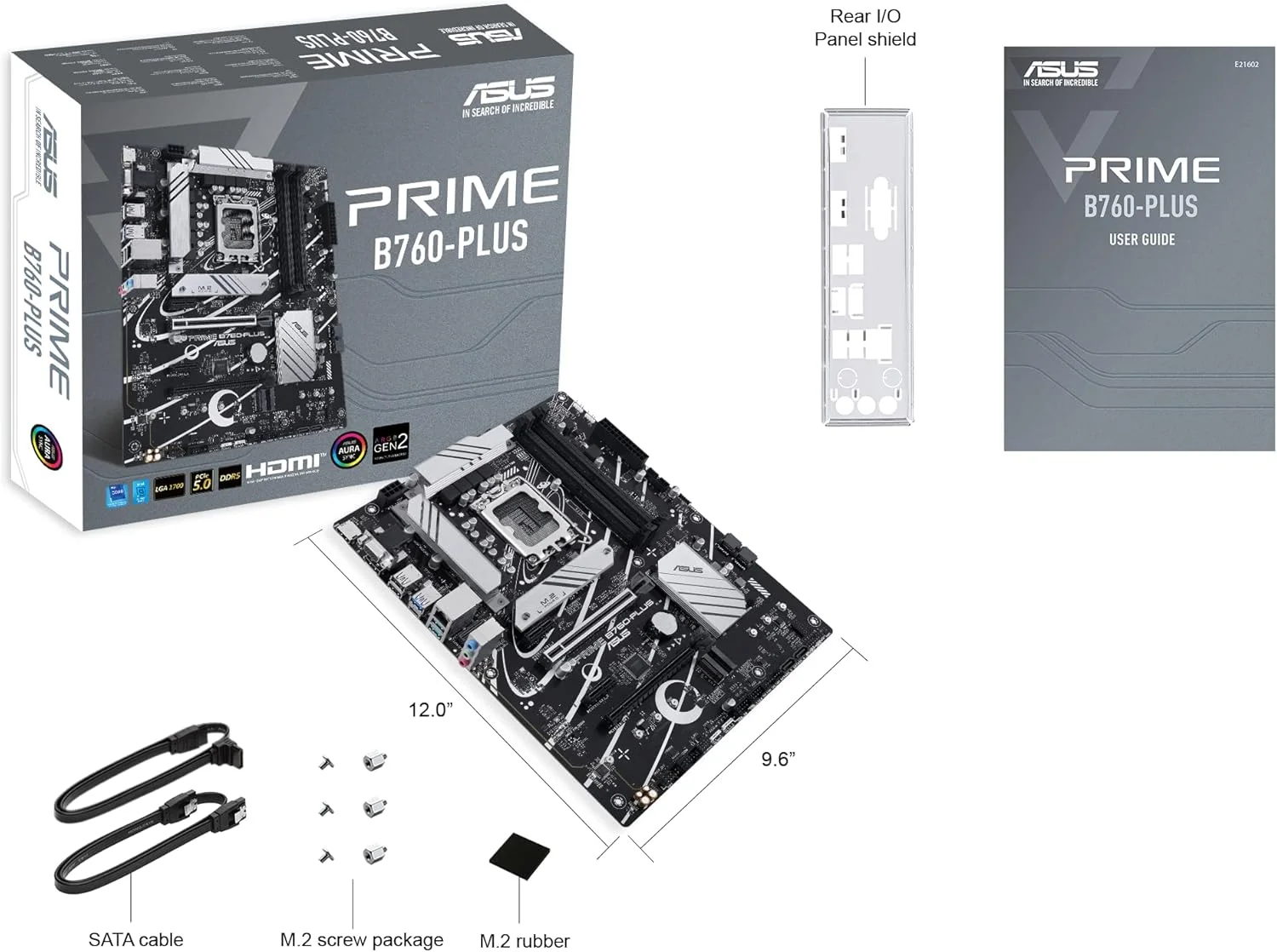 مادربرد ایسوس پرایم B760-PLUS اینتل B760 (نسل سیزدهم و دوازدهم) LGA1700 ATX، PCIe 5.0، DDR5، 3 اسلات PCIe 4.0 M.2، LAN 2.5Gb، DP، HDMI، USB 3.2 Gen 2x2 Type-C، USB 3.2 Gen 1 Type-C جلویی، تاندربولت (USB4) مادربرد ایسوس پرایم B760-PLUS اینتل B760 (نسل سیزدهم و دوازدهم) LGA1700 ATX، PCIe 5.0، DDR5، 3 اسلات PCIe 4.0 M.2، LAN 2.5Gb، DP، HDMI، USB 3.2 Gen 2x2 Type-C، USB 3.2 Gen 1 Type-C جلویی، تاندربولت (USB4)