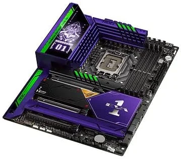 مادربرد گیمینگ ایسوس Rog Maximus Z690 Hero Eva LGA 1700 ATX، نسل 12 و 13 اینتل، PCIe 5.0، DDR5، LAN 2.5 گیگابیتی، SATA 6 گیگابیت بر ثانیه، USB 3.2 Gen 2x2 Type-C، نورپردازی Aura Sync RGB